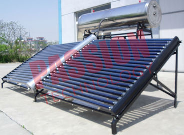 Besleme Tankı ile 1000L Paslanmaz Çelik Güneş Enerjili Su Isıtıcı Tahliye Tüp Toplayıcı