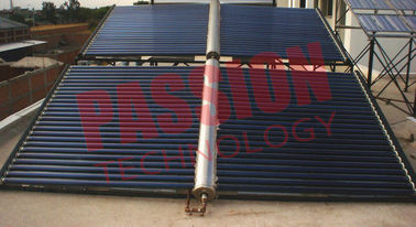 100 Tüp Vakum Tüp Güneş Kolektörü Açık Döngü Dolaşımı Korozyon Direnci