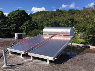 Basit Güneş Sıcak Su Isıtıcı Sistemi Termosifon Mavi Titanyum Güneş Kolektörü