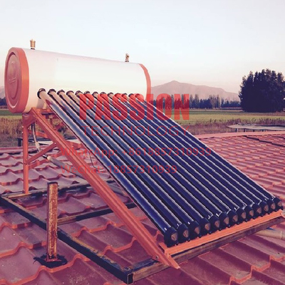 200L Basınçlı Güneş Enerjili Su Isıtıcı 20 tüplü Yüksek Basınçlı Güneş Kollektörü