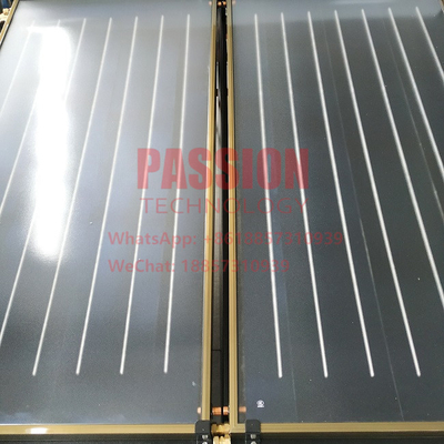 2.5m2 Düz Plaka Güneş Kollektörü EPDM Yalıtım Güneş Enerjili Su Isıtıcı Paneli