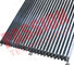 Paslanmaz Cıvata Gümüş Manifold Renk ile 45 Derece Isı Borusu Güneş Kolektörü