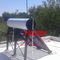 300L Basınçlı Güneş Enerjili Su Isıtıcı 30 tüp Basınçlı Isı Borusu Güneş Kollektörü Emaye Beyaz Su Tankı