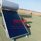 200L Düz Plaka Güneş Enerjili Su Isıtıcı Mavi Kaplama Düz Panel Toplayıcı Mavi Film Güneş Termal Kollektörü Siyah Krom