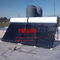 Basınçsız Termal Güneş Su Isıtıcısı Galvanizli Çelik Tank ve Bakır Isı Borusu