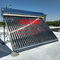 200L Basınçsız Vakum Tüpü Güneş Enerjili Su Isıtıcı Gümüş Dış Tank Havuz Isıtma