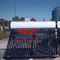 300L Basınçlı Güneş Enerjili Su Isıtıcı 20 tüp Basınçlı Isı Borusu Güneş Kollektörü 200L Beyaz Güneş Enerjili Su Deposu Gümüş Tank